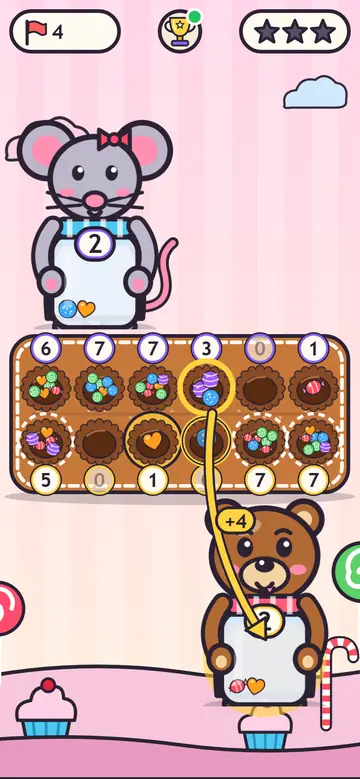 Candy Mancala — gameplay