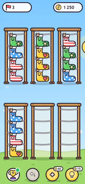 Crazy Socks — pierwszy poziom