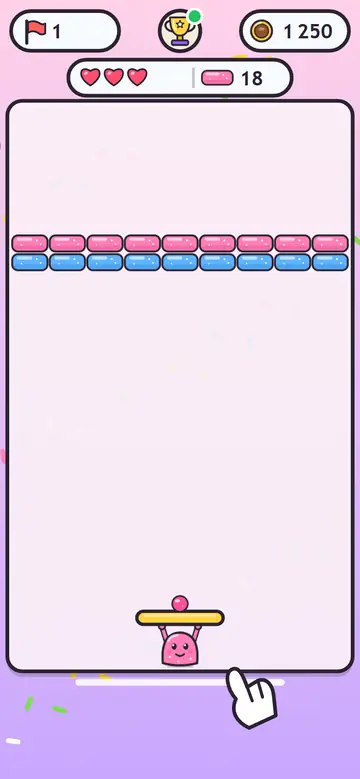 Choco Boom — pierwszy poziom