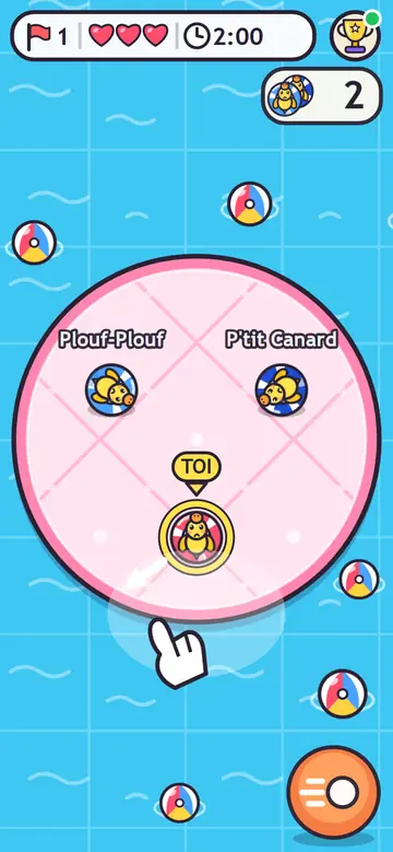 Quack Bump Pool — eerste level