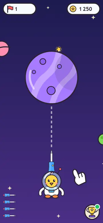 Cosmo Flags — pierwszy poziom