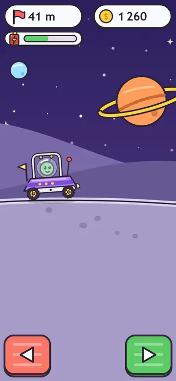 Cosmo Rover — w grze