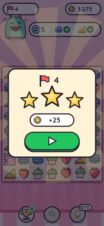 Cake Munchers — poziom ukończony
