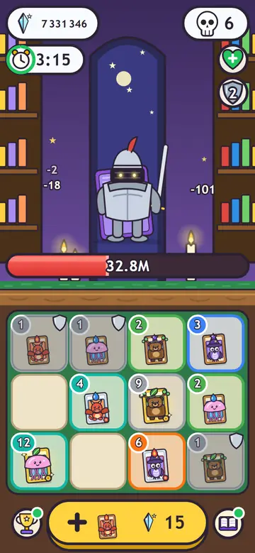 Card Clash — oyun sırasında