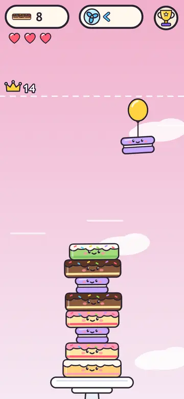 Giant Cake — w trakcie gry