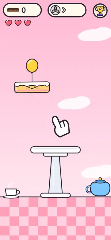 Giant Cake — pierwszy poziom