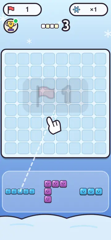 Ice Party — eerste level