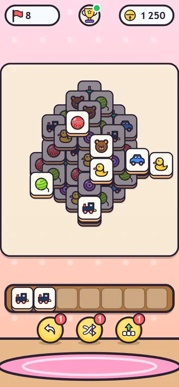 Kitten Toy Trunk — oyun sırasında