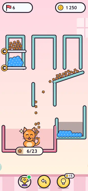 Yum Kitty — w trakcie gry