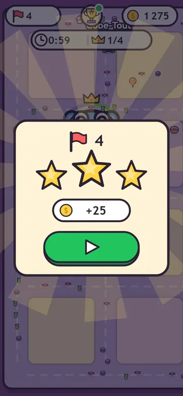 Munch Town — level gehaald
