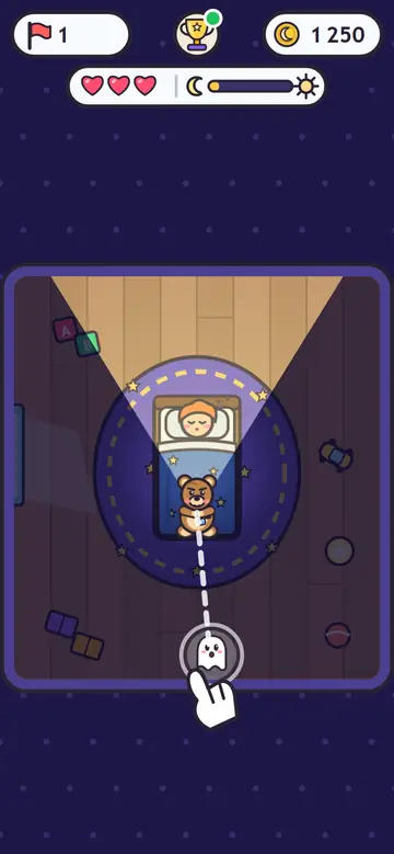 Teddy Night Watch — pierwszy poziom
