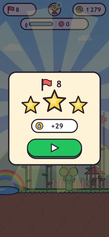 Cloud Gardener — level gehaald