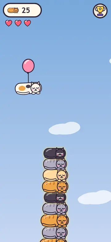 Kitten Stack — oyunda
