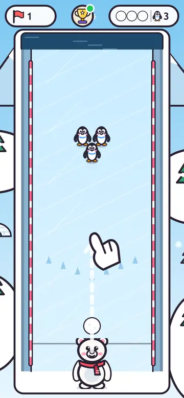Penguin Strike — first level