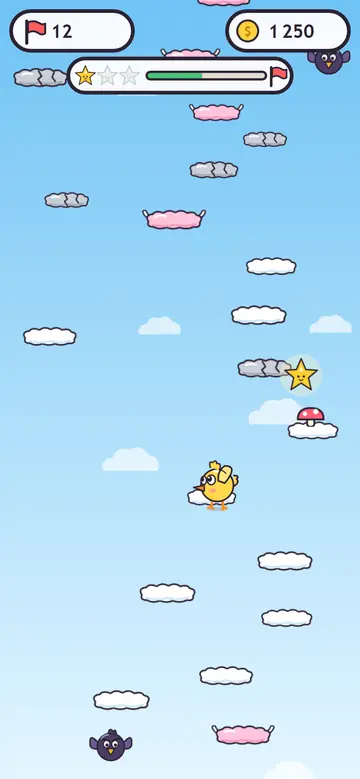 Piou Boing — w trakcie gry