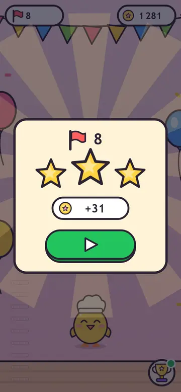 Candle Chicks — level gehaald