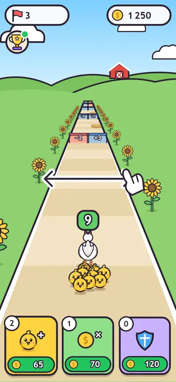 Peep Parade — pierwszy poziom