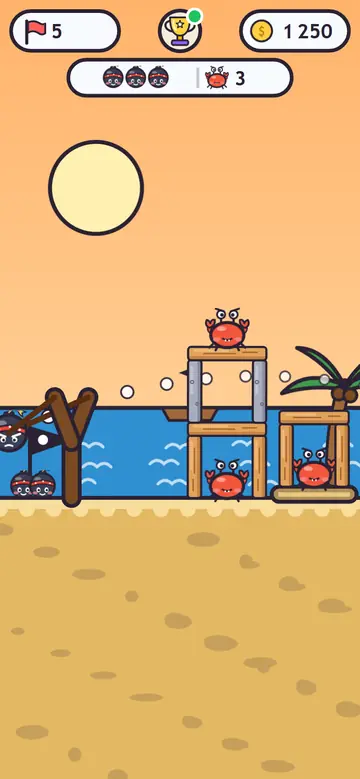 Pirate Boom — w trakcie gry