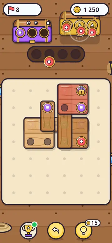 Pirate Planks — tijdens het spelen