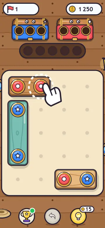 Pirate Planks — eerste level