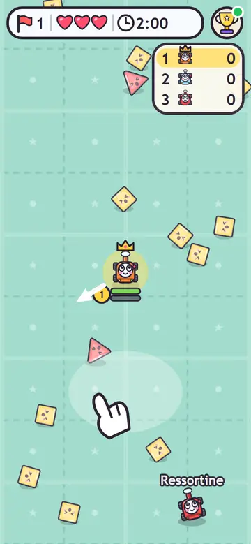 Bubble Bots — pierwszy poziom