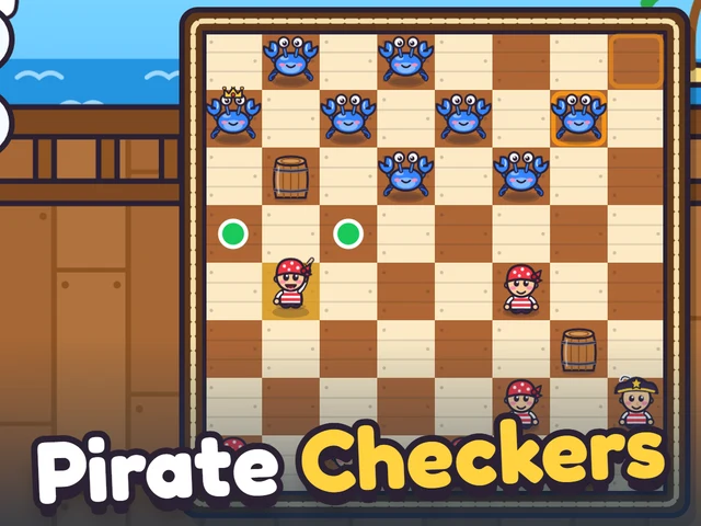 Pirate Checkers